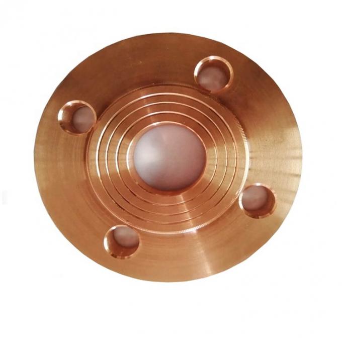 ASTM B466 UNS C70600 স্লিপ-অন ফ্ল্যাঞ্জ কানেক্টর কপার এবং নিকেল ফ্ল্যাঞ্জ 0