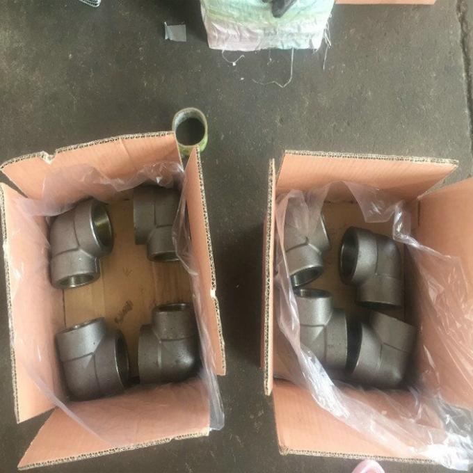 METAL B363-WPT12 SMLS LR BW ASME-B16.9 SCH80 1" স্টেইনলেস স্টীল পাইপ ফিটিং 90 দীর্ঘ ব্যাসার্ধ ডিগ্রী কনুই 14