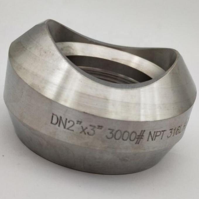 এএসটিএম এ১০৫/এ৩৫০ ১" ৩০০০এলবি এলএফ২ হাই প্রেসার গ্রিডড পাইপ ফিটিং 0