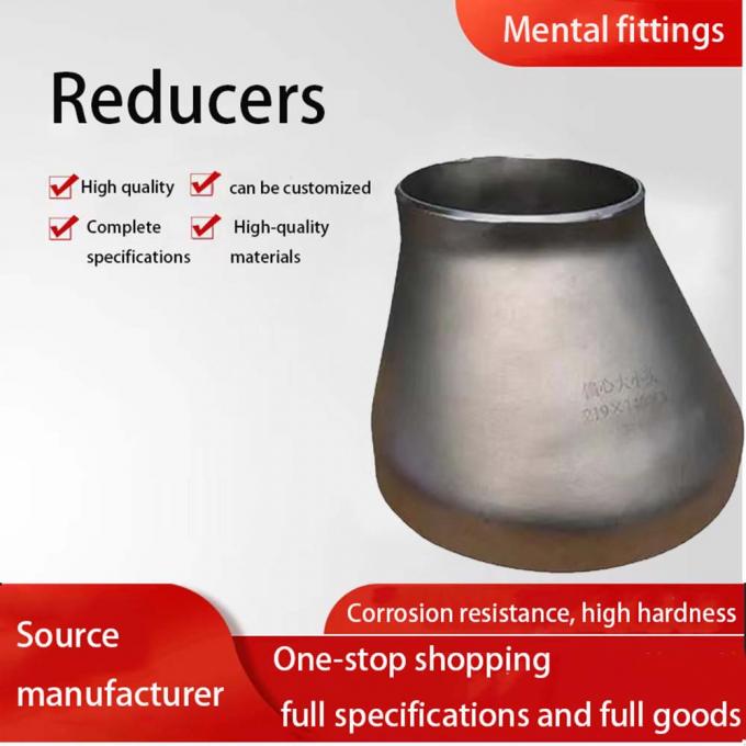 বিট ওয়েল্ড ফিটিং কপার নিকেল পাইপ ফিটিং কন Ecc Reducer 90/10 70/30 C30600 2