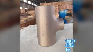 কপার-নিকেল টিস - সামুদ্রিক শাখা সংযোগের জন্য উচ্চতর জারা প্রতিরোধের