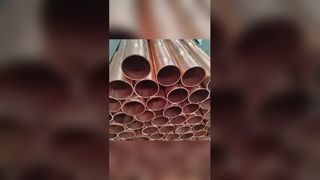 কপার পাইপ - উচ্চ-দক্ষতা তাপ পরিবাহিতা এবং দীর্ঘমেয়াদী জারা প্রতিরোধের