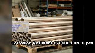 উচ্চ প্রসার্য C70600 CuNi পাইপ জারা প্রতিরোধী সমাধান