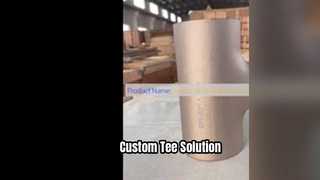 কাস্টম কপার নিকেল হ্রাসকারী টি