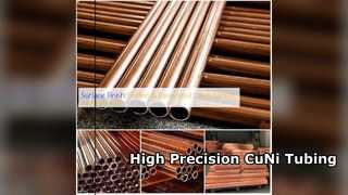 সেমিকন্ডাক্টরের জন্য উচ্চ নির্ভুলতা C71500 CuNi ক্যাপিলারি টিউব