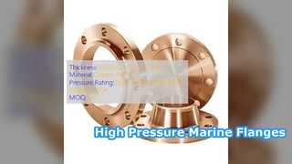 উচ্চ চাপ তামা নিকেল জোড় ঘাড় ফ্ল্যাঞ্জ ASME B165