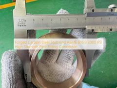 উচ্চ শক্তি নকল কার্বন ইস্পাত স্টাব শেষ 3000 PSI ফিটিং