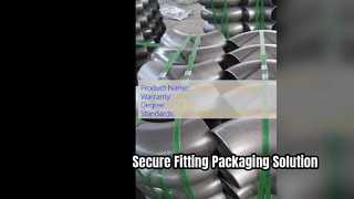 CuNi 90/10 কনুই পাইপ ফিটিং কাঠের কেস