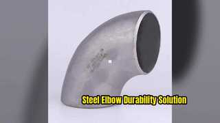 ইস্পাত কনুই 90 ডিগ্রি এলআর বিজোড় কার্বন ইস্পাত