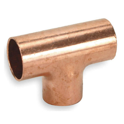 C70600 Copper Nickel Equal Tee Threaded Connection DN20 Corrosion Resistant Fitting