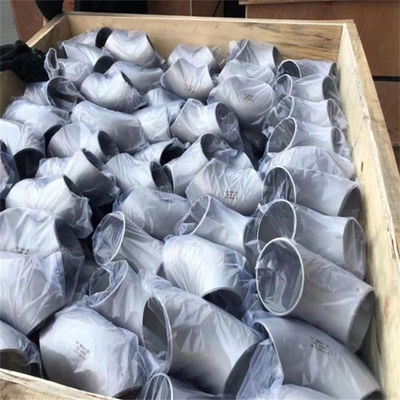 C70600 CuNi 9010 BW LR Copper Nickel Elbow, EEMUA 146, 45/90 Degree Butt Welding Fittings