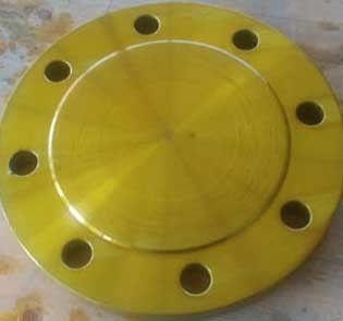 C71500 Copper Nickel Forged Blind Flange 4"-48" 150-2500# Tested for Chemical Industry