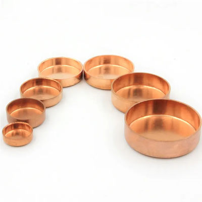 HVAC K65 Copper End Cap, Refrigeration Sealing Cap for Pipe, Leak-Proof Solder Fitting