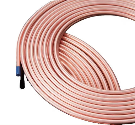 Custom Sizes Copper Nickel Tubing, ±0.1mm Tight Tolerance Tube, Bright Brushed Finish for Marine Use