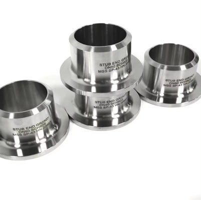 Forged Stub End Couplings Equal Diameter High Strength Pipe Fittings Suitable for Oil Gas Chemical and Water Industries