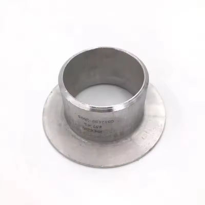 Carbon Steel Butt Weld Stub End 3000 PSI Round Head Lap Joint Flange Fitting