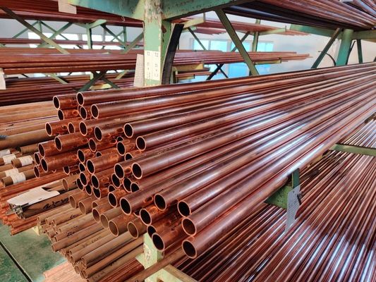 Seamless C70600 90/10 Copper Nickel CuNi Pipes for High-Temperature High-Pressure Applications - SCH80, 6M Lengths