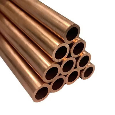 Seamless C70600 90/10 Copper Nickel CuNi Pipes for High-Temperature High-Pressure Applications - SCH80, 6M Lengths