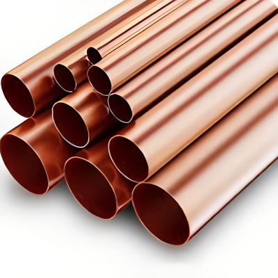 Seamless C70600 90/10 Copper Nickel CuNi Pipes for High-Temperature High-Pressure Applications - SCH80, 6M Lengths