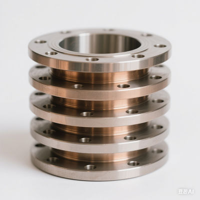 Weld Neck Copper Nickel Flange ASME B16.5 High Pressure for Marine and Shipbuilding