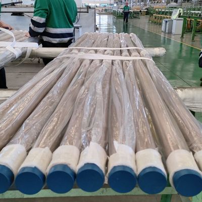 সিমলেস CuNi 70/30 কপার নিকেল পাইপ C71500 ASTM B466 মেরিন হিট এক্সচেঞ্জার টিউব