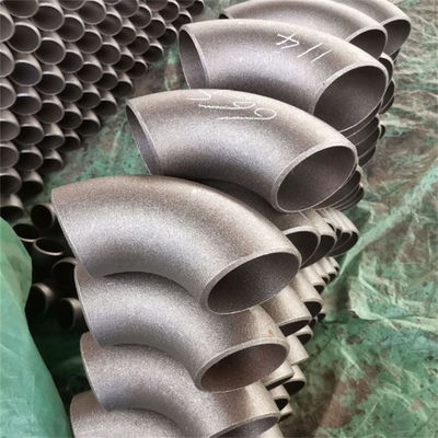 CuNi 70/30 তামা নিকেল কনুই 90° BW ASME B16.9 জারা প্রতিরোধী seamless ফিটিং