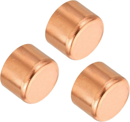 Factory Wholesale K65 Copper End Cap, HVAC Refrigeration Seal Fitting, Leak-Proof Soldering Cap