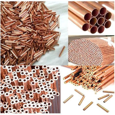 Seamless C70600 Copper Nickel Pipe High Corrosion Resistance Good Heat Treatable Tube