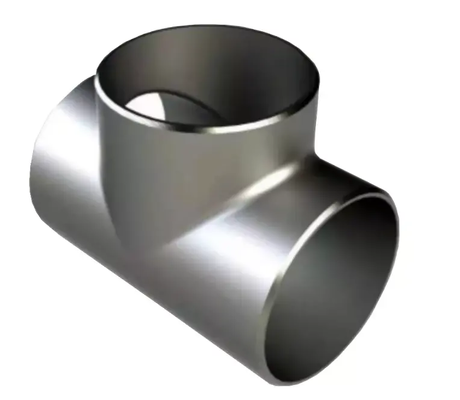 সামুদ্রিক ও পেট্রোকেমিক্যালের জন্য CuNi 70/30 Equal Tee ASME B16.9 বাটওয়েল্ড SCH40