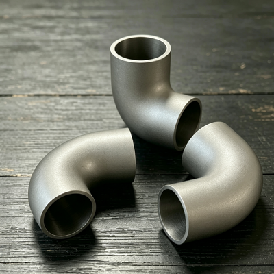 ASME B16.9 90 Degree CuNi 70/30 Elbow Sch40 বাট ওয়েল্ড পাইপ ফিটিং সামুদ্রিক শিল্পের জন্য