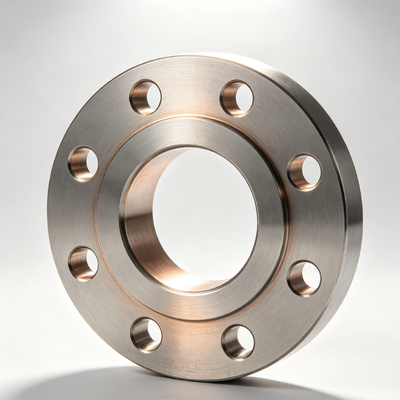 CuNi C70600 স্লিপ অন ফ্ল্যাঞ্জ ASME B16.5 হলুদ প্রলেপযুক্ত ক্ষয়রোধী সামুদ্রিক পাইপিং